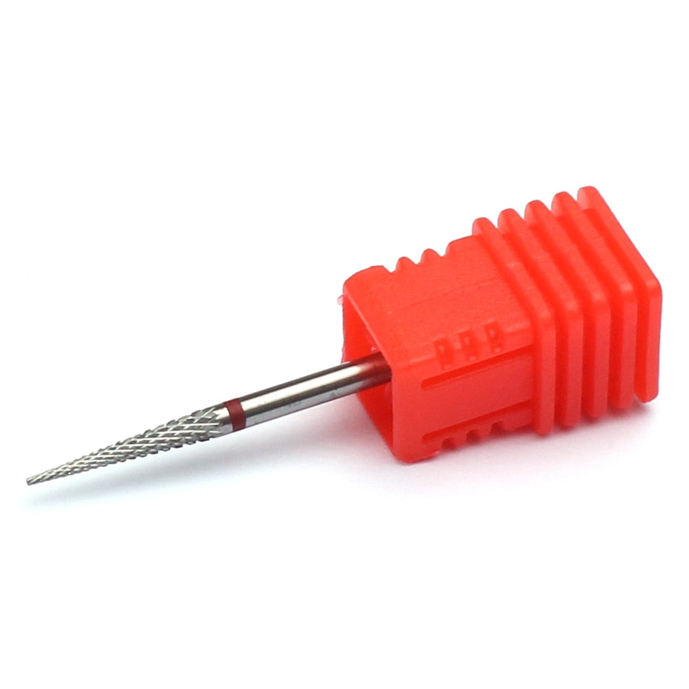 Tungsten Carbide Nail Drill Bit Milling Cutter Eletric Manicure Machine Equipment Cuticle Clean Burr Pedicure Accessories Tools