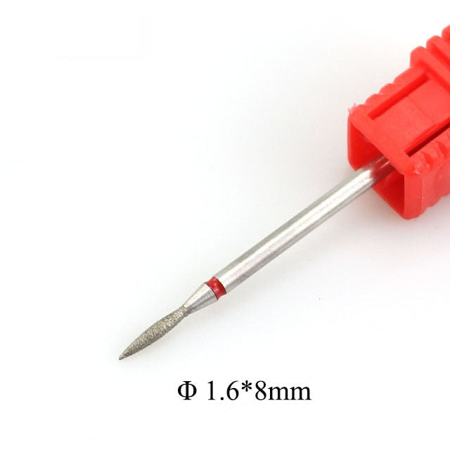 Tungsten Carbide Nail Drill Bit Milling Cutter Eletric Manicure Machine Equipment Cuticle Clean Burr Pedicure Accessories Tools