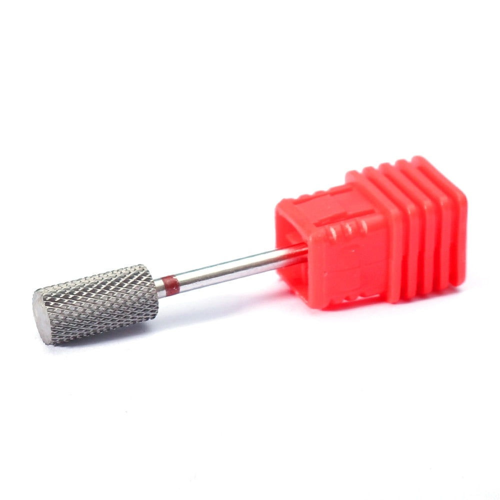 Tungsten Carbide Nail Drill Bit Milling Cutter Eletric Manicure Machine Equipment Cuticle Clean Burr Pedicure Accessories Tools