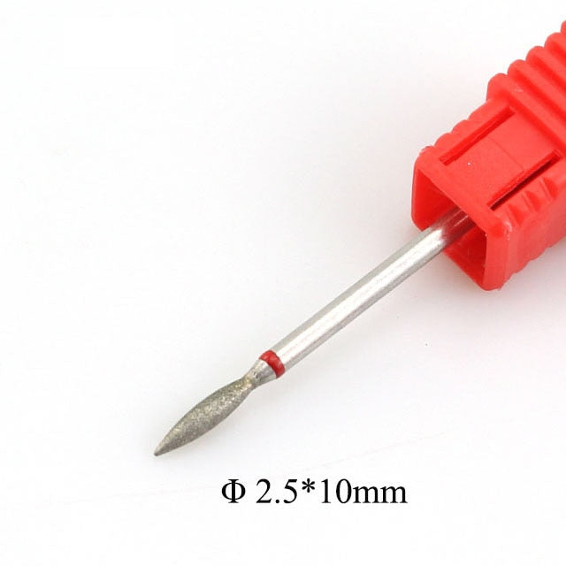 Tungsten Carbide Nail Drill Bit Milling Cutter Eletric Manicure Machine Equipment Cuticle Clean Burr Pedicure Accessories Tools