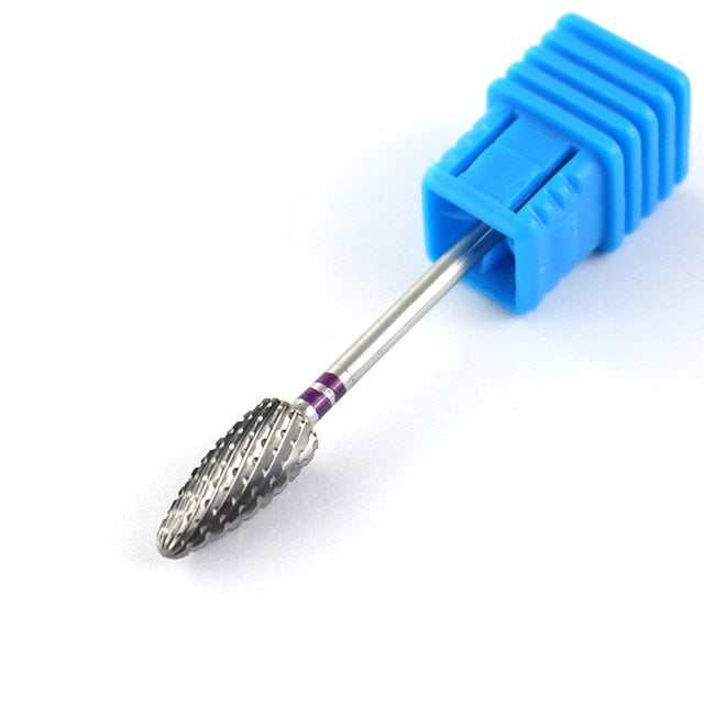 Tungsten Carbide Nail Drill Bit Milling Cutter Eletric Manicure Machine Equipment Cuticle Clean Burr Pedicure Accessories Tools