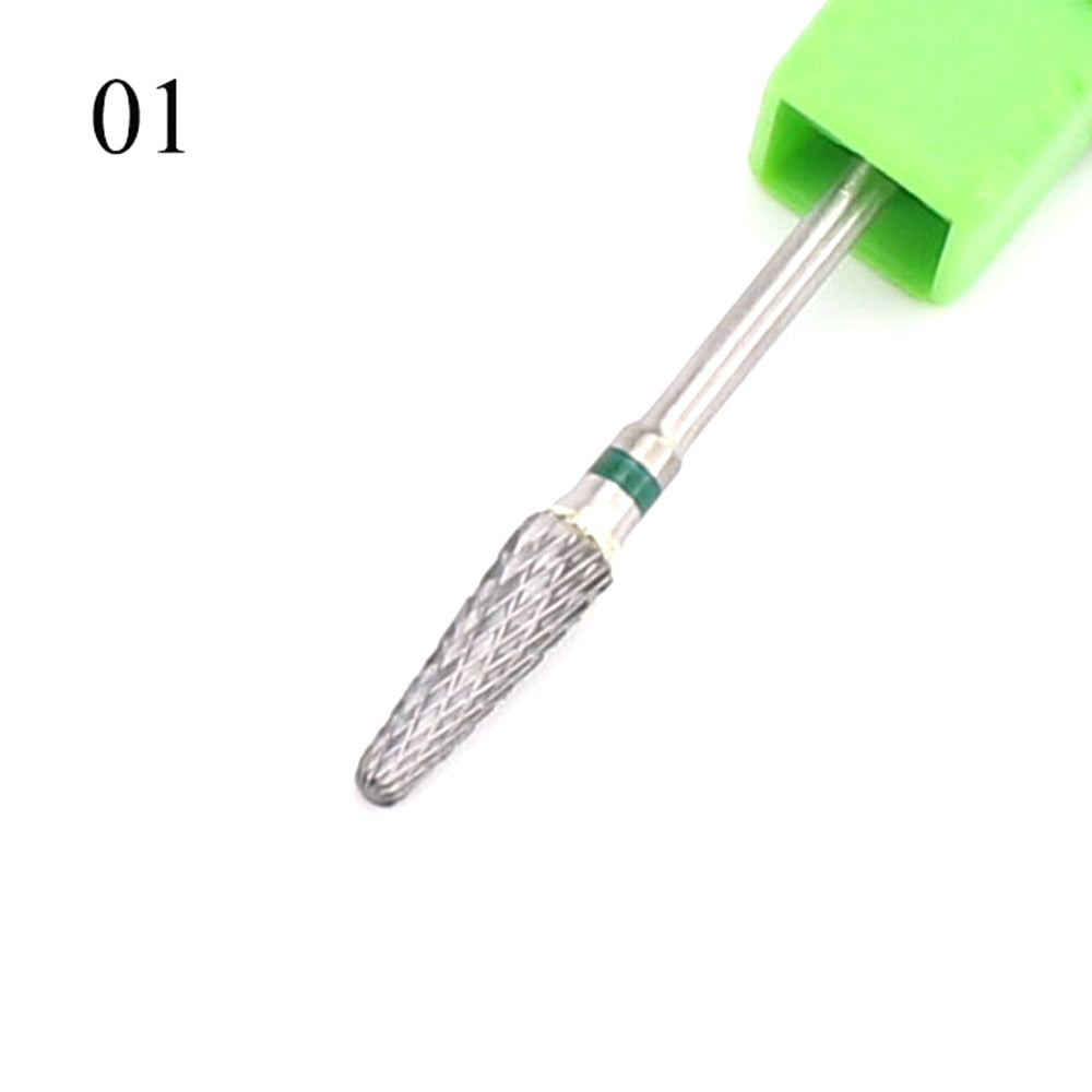 Tungsten Carbide Nail Drill Bit Milling Cutter Eletric Manicure Machine Equipment Cuticle Clean Burr Pedicure Accessories Tools